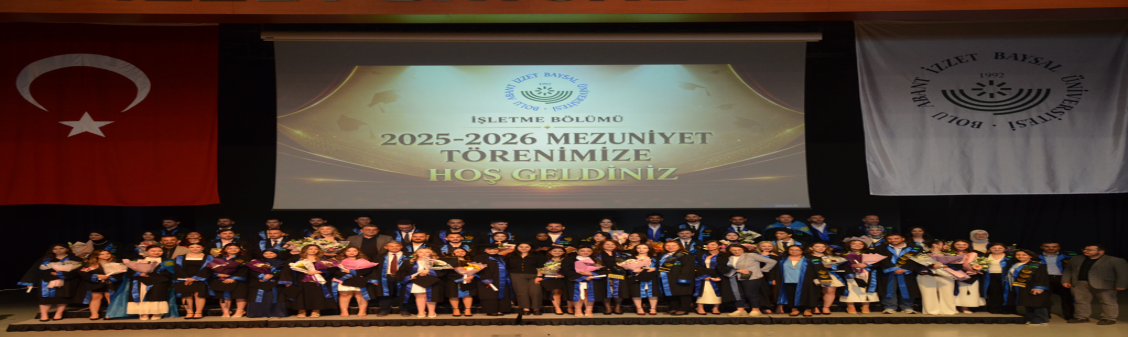 İşletme Bölümü Mezuniyet Töreni İçin Tıklayınız.